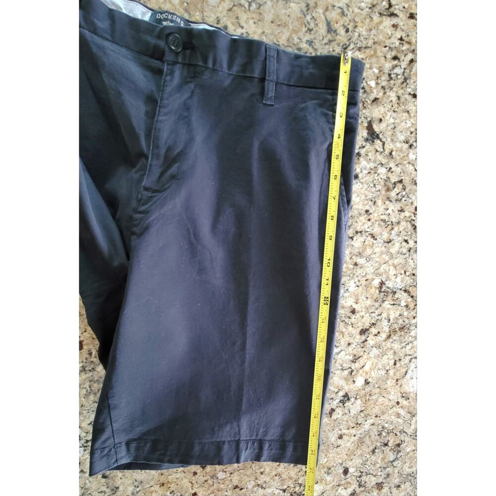 NWT Mens Dockers Ultimate Short Supreme Flex Black Shorts Smart Series Size: 36 - Picture 13 of 13